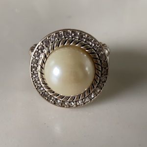 Silver Pearl* Ring